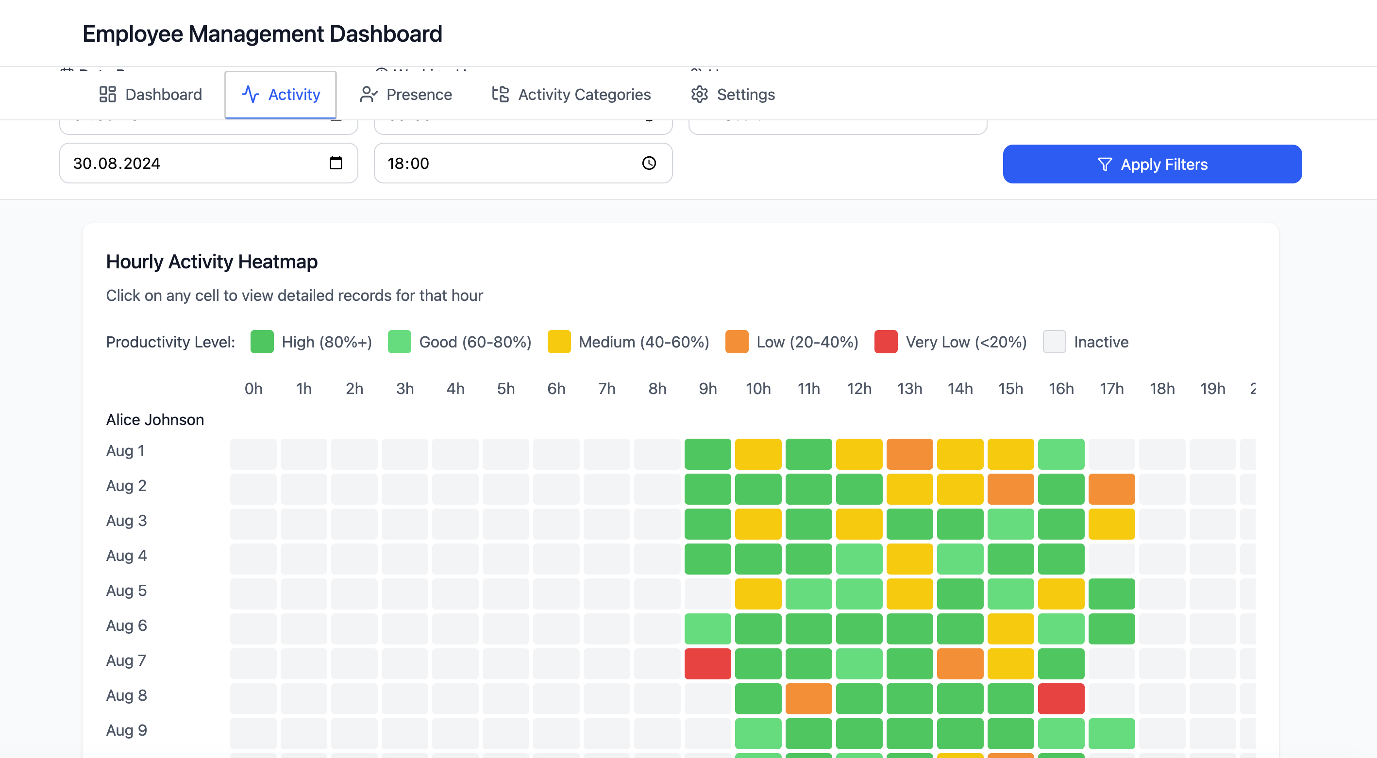 Custom software project example 2